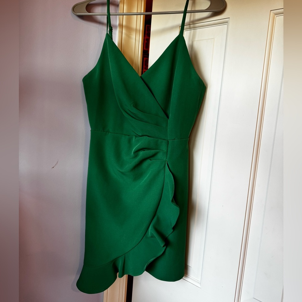 Elegant Green Women's Dress